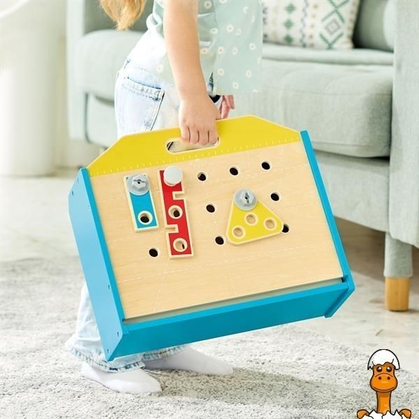 Мамалюк - Игровой набор Hape Верстак маленького инженера (E3221) Hape A4-E3221