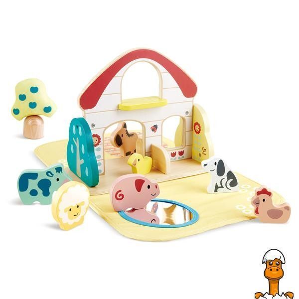 Мамалюк - Игровой набор Hape Ферма со зверятами (E8538) Hape A4-E8538