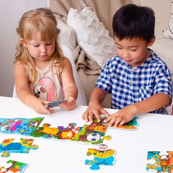 Мамалюк - Дитячі максі пазли Мої веселі друзі Vladi Toys Vladi Toys RT2-VT1711-10