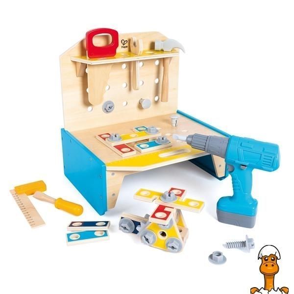 Мамалюк - Игровой набор Hape Верстак маленького инженера (E3221) Hape A4-E3221