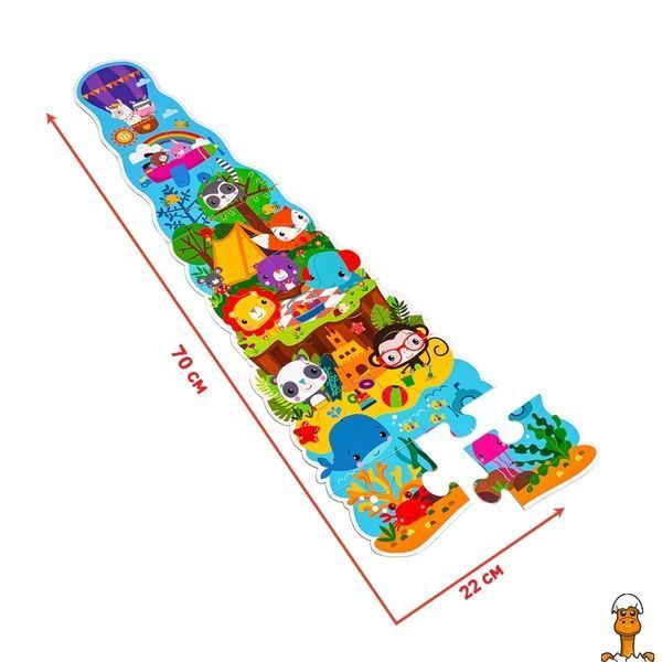 Мамалюк - Дитячі максі пазли Мої веселі друзі Vladi Toys Vladi Toys RT2-VT1711-10