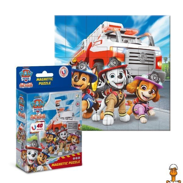 Мамалюк - Магнитный пазл пожарные 40 элементов DoDo Toys DoDo Toys RT2-200648