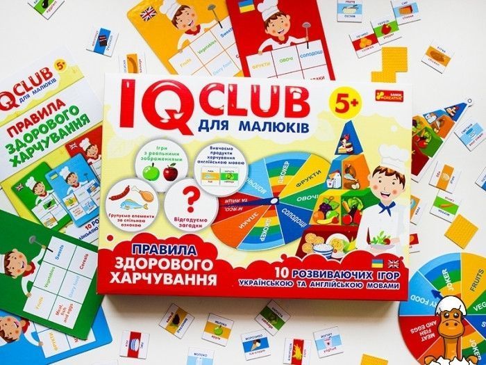Мамалюк - Детские учебные пазлы Здоровое питание 10 игр в наборе Ranok Creative Ranok Creative RT2-13203002
