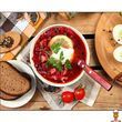 Мамалюк - Алмазная мозаика 30х40 см Вкусный борщ Strateg Strateg RT2-HEG86889