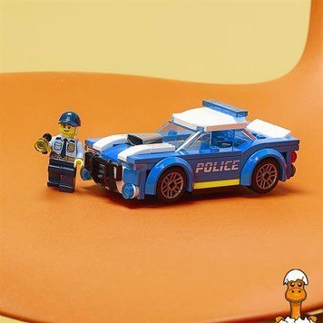 Мамалюк - Конструктор LEGO City Police Поліцейський автомобіль 94 деталі (60312) LEGO A4-60312