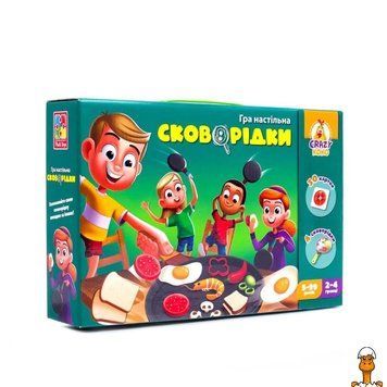 Мамалюк - Настільна гра на швидкість Сковорідки українською мовою Vladi Toys Vladi Toys RT2-VT2309-01