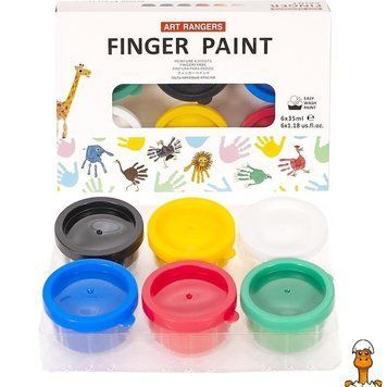 Мамалюк - Пальчикова гуаш 6 кольорів 35 мл Bambi Bambi RT2-RFC0635-2
