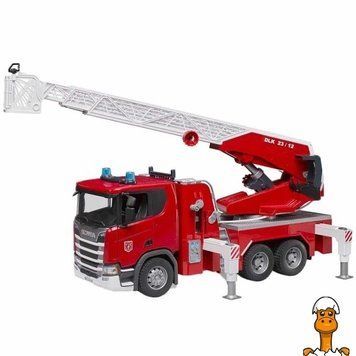 Мамалюк - Модель Bruder Пожарная машина Scania Super 560R 1:16 (03591) Bruder A4-03591