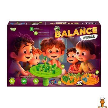 Мамалюк - Розвиваюча настільна гра Balance Frogs зі слаймом Danko Toys Danko Toys RT2-BALF-01