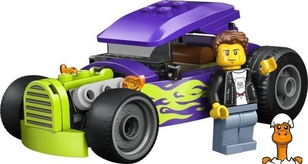 Мамалюк - Конструктор LEGO City Хотрод 81 Деталь (60485) LEGO A4-60485