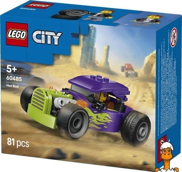 Мамалюк - Конструктор LEGO City Хотрод 81 Деталь (60485) LEGO A4-60485