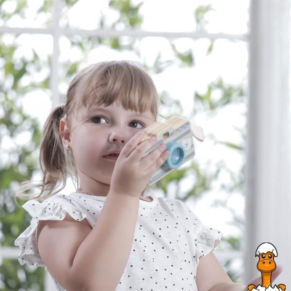 Мамалюк - Деревянная игрушка PolarB Фотоаппарат с калейдоскопом (44034) PolarB A4-44034