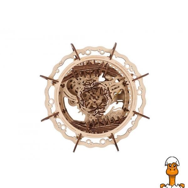 Мамалюк - Деревянный механический 3D конструктор Ugears Аквариум (70155) Ugears A4-70155