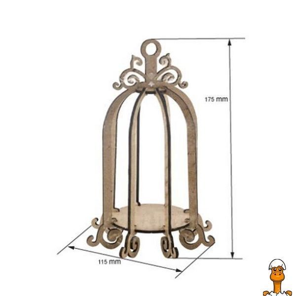 Мамалюк - Заготовка для декорирования Клетка ажурная малая Fabrika Decoru Fabrika Decoru RT2-FDPO-050