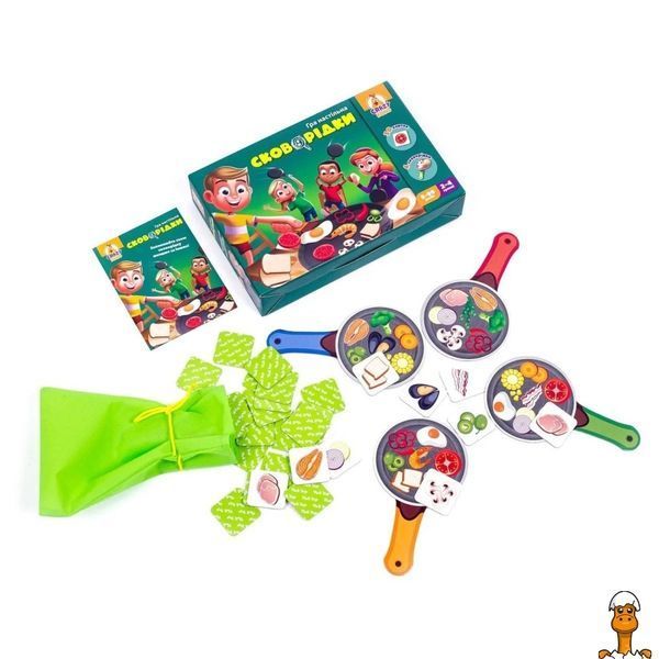 Мамалюк - Настольная игра на скорость Сковороды на украинском языке Vladi Toys Vladi Toys RT2-VT2309-01