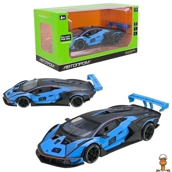 Мамалюк - Модель автомобіля Lamborghini масштаб 1:24 АвтоПром автопром RT2-AP7700-BLUE