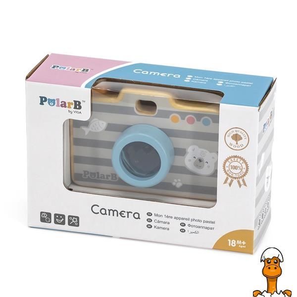 Мамалюк - Деревянная игрушка PolarB Фотоаппарат с калейдоскопом (44034) PolarB A4-44034