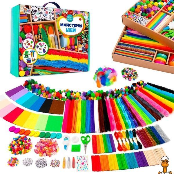 Мамалюк - Набір для творчості з понад 1100 елементів 4FUN Game Club 4FUN Game Club RT2-36627