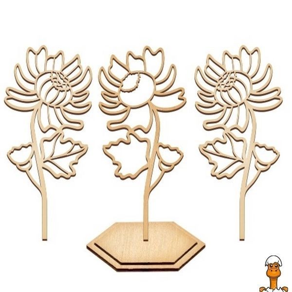 Мамалюк - Набор для витражной живописи по номерам Пышная хризантема Fabrika Decoru Fabrika Decoru RT2-FDSGK-017