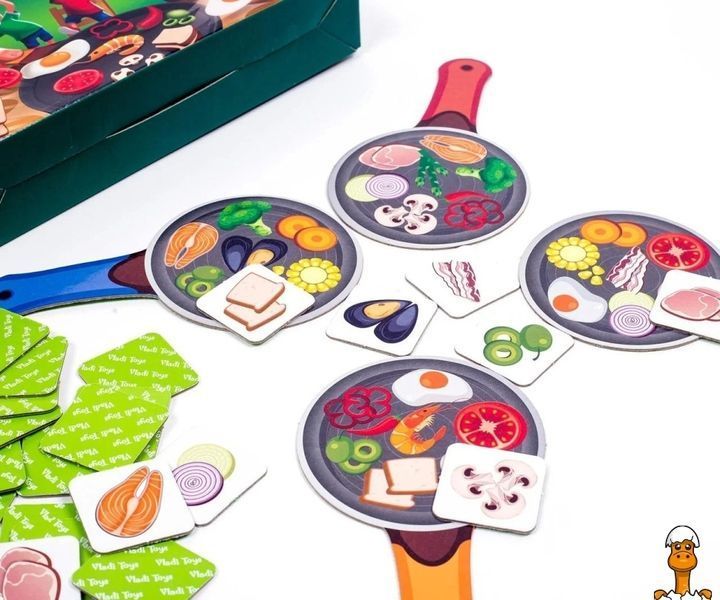 Мамалюк - Настольная игра на скорость Сковороды на украинском языке Vladi Toys Vladi Toys RT2-VT2309-01