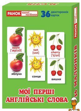Мамалюк - Детские развивающие карточки английский язык 36 штук Ranok Creative Ranok Creative RT2-13106079