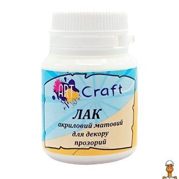 Мамалюк - Акриловый лак матовый 20 мл Art Craft Art Craft RT2-5004-AC