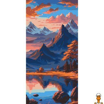 Мамалюк - Картина за номерами природа 40х80 см Art Craft Art Craft RT2-11057-AC