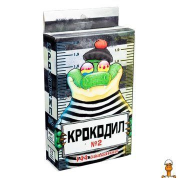 Мамалюк - Настільна гра Крокодил для дітей Strateg Strateg RT2-30725