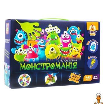 Мамалюк - Настільна гра для дітей Монстроманія Vladi Toys Vladi Toys RT2-VT8044-23
