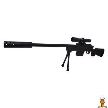 Мамалюк - Детский игровой автомат 567B(Black) стреляет 6 мм пульками Bambi Bambi RT2-567B-BLACK