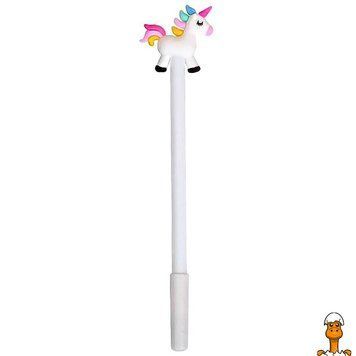 Мамалюк - Детская гелевая ручка с единорогом синяя Bambi Bambi RT2-6063-WHITE