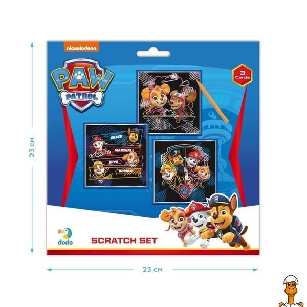 Мамалюк - Набір гравюр для дітей Paw Patrol Команда DoDo Toys DoDo Toys RT2-200194
