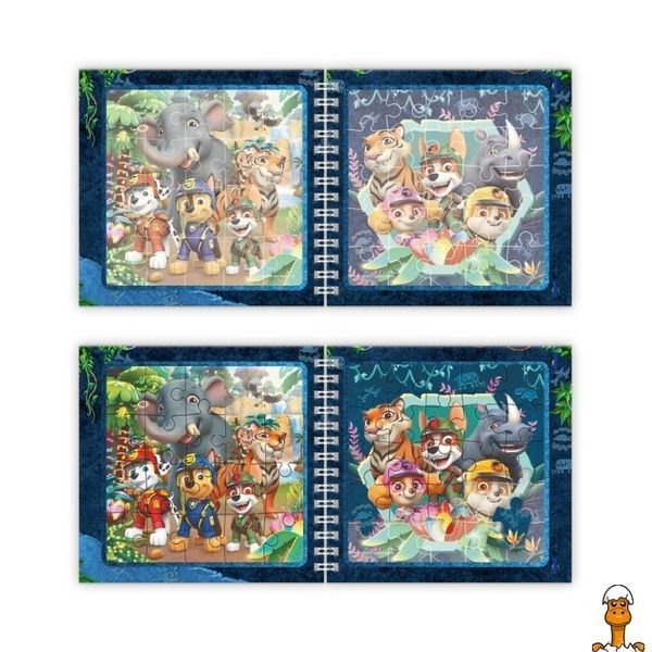 Мамалюк - Магнитный детский пазл 2 в 1 Лапы джунглей 20-25 элементов DoDo Toys DoDo Toys RT2-200543