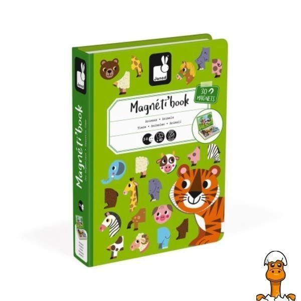 Мамалюк - Магнітна книга Janod Тваринки (J02723) Janod A4-J02723