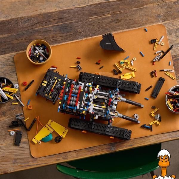 Мамалюк - Конструктор LEGO Technic Екскаватор Volvo EC500 Hybrid 2359 деталей (42215) LEGO A4-42215