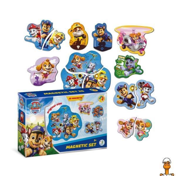 Мамалюк - Детский набор магнитов Щенки-спасатели 20 больших магнитов DoDo Toys DoDo Toys RT2-200669