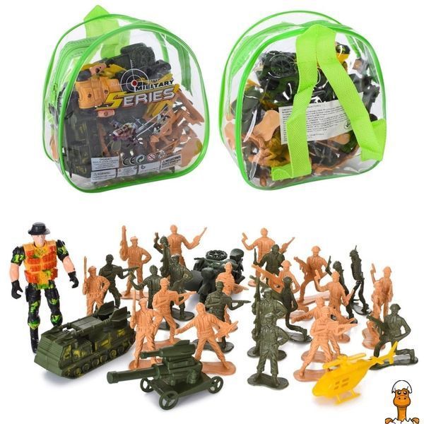 Мамалюк - Детский набор солдатиков с военной техникой и транспортом Bambi Bambi RT2-CY4149B-B