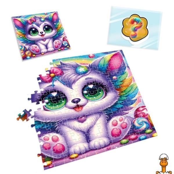 Мамалюк - Пазл дитячий з сюрпризом Кошеня з крилами 180 деталей Vladi Toys Vladi Toys RT2-VT8030-11