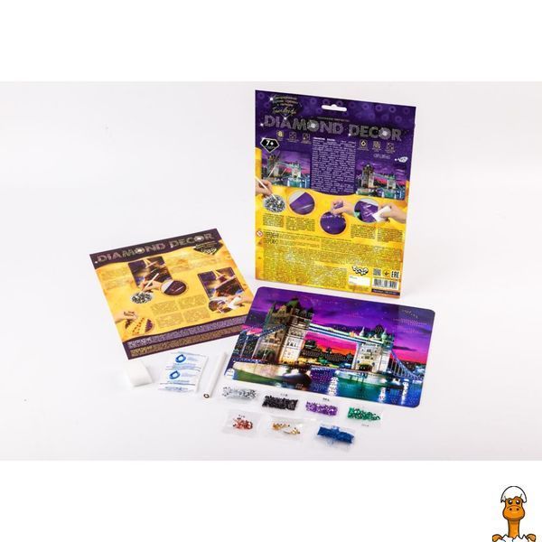 Мамалюк - Набор для творчества алмазная мозаика Tower Bridge Danko Toys Danko Toys RT2-DD-01-03