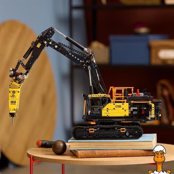 Мамалюк - Конструктор LEGO Technic Екскаватор Volvo EC500 Hybrid 2359 деталей (42215) LEGO A4-42215