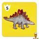 Мамалюк - Карточная игра Djeco Динозавры (DJ05136) Djeco A4-DJ05136 фото 5