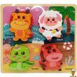 Деревянные пазлы-вкладыши Дракон Bambi