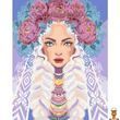Картина по номерам Госпожа Пион 40х50 см Art Craft