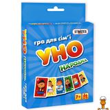 Настільна гра уно народна, укр., віком від 7 років, Strateg RT2-7014ST фото