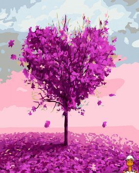 Мамалюк - Картина за номерами. Brushme Дерево кохання GX7460 40х50 см Brushme RT2-GX7460