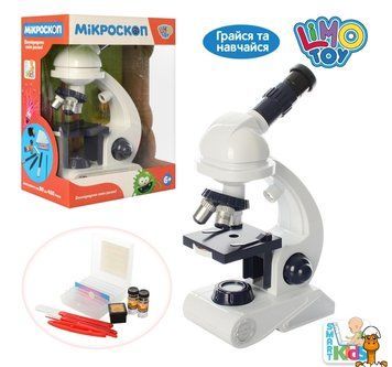 Мамалюк - Іграшковий мікроскоп з пробірками і інструментами Limo Toy Limo Toy RT2-SK-0010