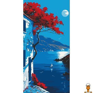 Мамалюк - Картина по номерам Вечерняя бухта 40х80 см Art Craft Art Craft RT2-11569-AC