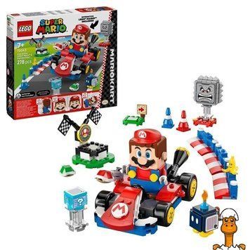 Мамалюк - Конструктор LEGO Super Mario Mario Kart Interactive LEGO Mario и Standard Kart 278 деталей (72043) LEGO A4-72043