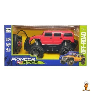 Мамалюк - Дитяча радіокерована машинка джип червоний 1:16 Bambi Bambi RT2-512A-RED