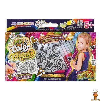 Мамалюк - Набір для творчості з фломастерами My Color Clutch Danko Toys Danko Toys RT2-CCL-02-01U